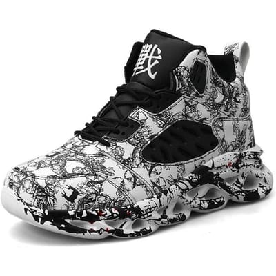 Nieuwe Basketbalschoenen Heren Anti-slip Basketbal Sneakers Training Wandelschoenen Heren Lichtgewicht Sportsneakers Grote maten 46 42