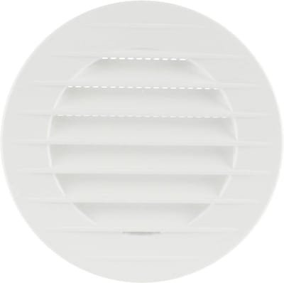 Ventilatierooster met Insectenbescherming - Diverse Kleuren en Maten - Ø 60-160 mm