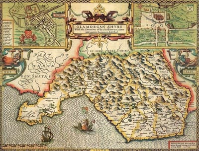 Historische Kaart Puzzel - 1000 Stukken - Ontspannend Vrije Tijd - Nauwkeurig Gesneden Stukken - 66x50cm