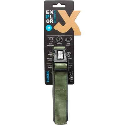 Duvoplus - Halsband Voor Dieren - Hond - Ultimate Fit Comfy Halsband Classic S - 34-38cm Undercover Green - 1st