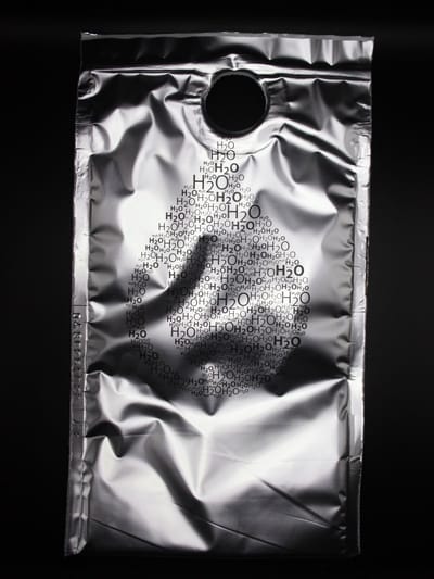 Cool BottleBag - Waterfles Koeltas - Isolerende Flessenkoeler - Herbruikbaar - Zilver