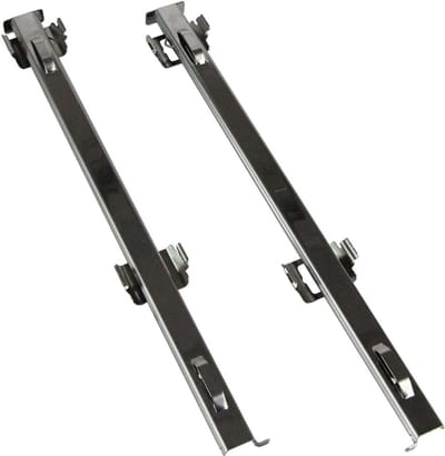 Uittrekbare Oven Lade - Telescopische Ovenrek - Oven Gemakkelijk Gebruiken - Origineel Onderdeel - 1 Kilogram - Geborsteld Staal