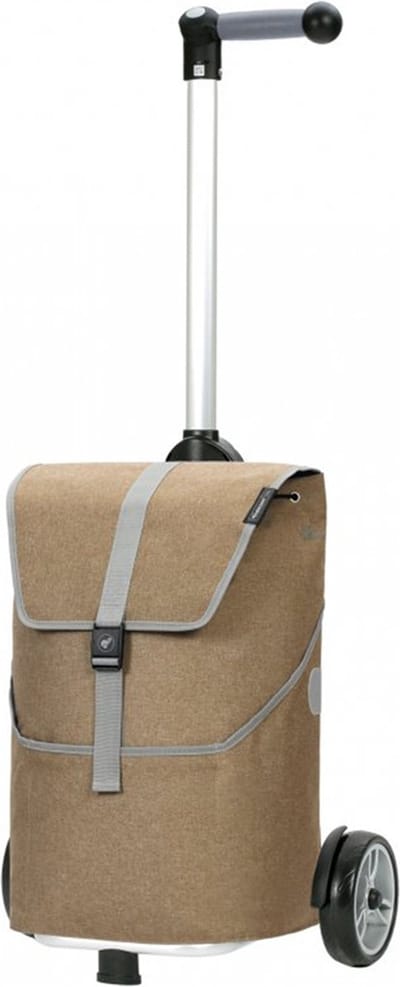 Andersen SHOPPER MANUFAKTUR Boodschappentrolley Unus Shopper Mikkel 36L Beige 126cm