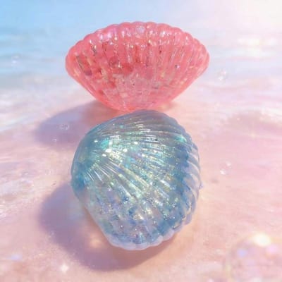 Huisdier van de Oceaan: Mooie Slow-Rebound Squishy Schelp - Een Perfect Cadeau Met Zowel Uiterlijk Als Textuur United States pink