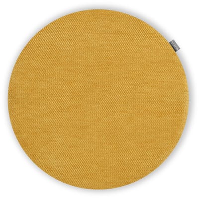 Nolon Lot Stoelkussen Warm oker - Rond - Voor Binnen - Zitkussen Eetkamer - met Antislip
