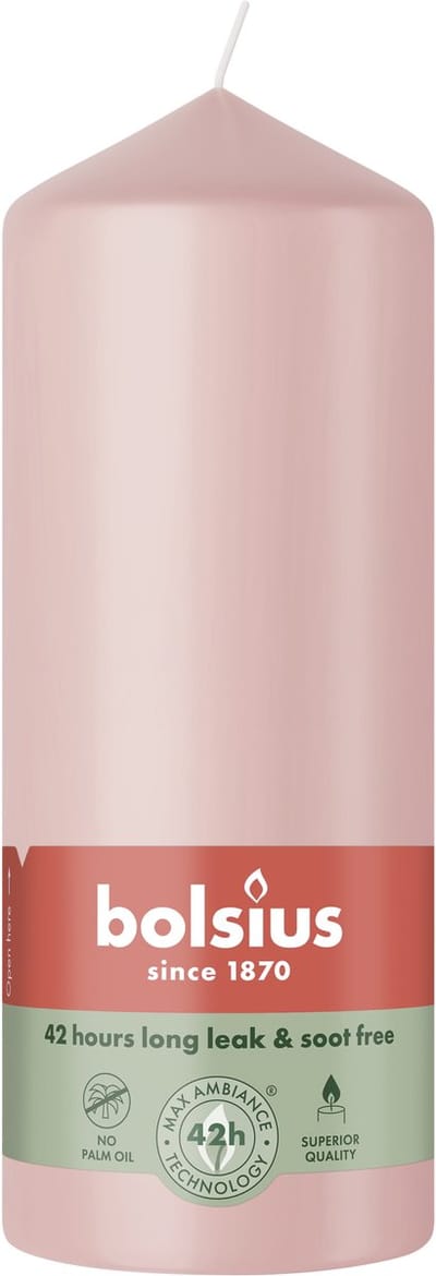 Bolsius Stompkaars 150/58 Nevelig Roze