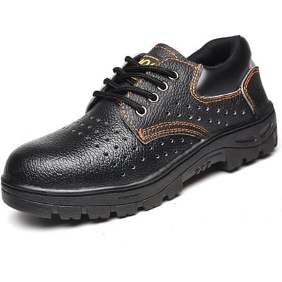 Chaussures de sécurité Anti-écrasement et Anti-pénétration Été Respirantes et Résistantes à l'usure Protection de sécurité Chaussures de travail légères 46