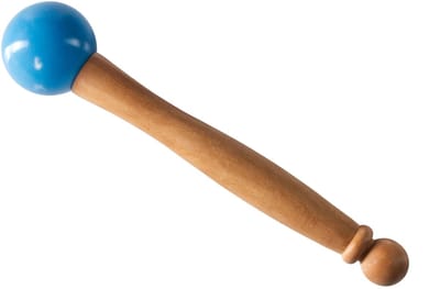 Fame F-SBM-B Klangschalenschlägel Blue - Accessoire voor drum