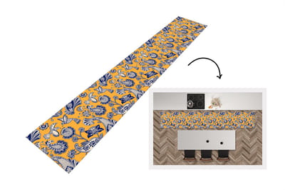 Keukenloper - Loper keuken - Jungle - Design - Vogel - Kolibrie - 300x50 cm - Keukenloper vinyl