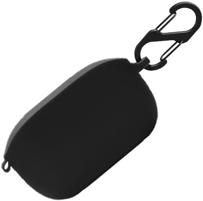 Dailygoody - Siliconen hoesje - Beschermhoes voor Wave100 TWS - Stootvast en wasbaar - Zwart - Accessoire voor oordopjes - Geschikt voor Wave ...
