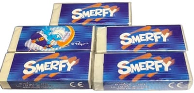 Smurfen gummetjes - 5 stuks - Smerfy