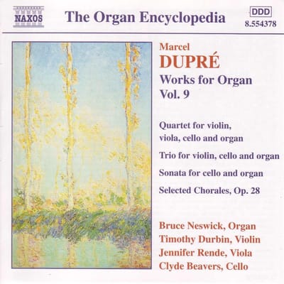 Bruce Neswick - Dupré: Works For Organ 9 (CD)