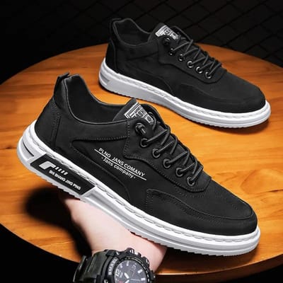 Zomer Canvas Schoenen Heren Sneakers Nieuwe Heren Casual Tennisschoenen Lichtgewicht Ademende Platte Gevulkaniseerde Schoen Vetersluiting Anti-geur 44 brown