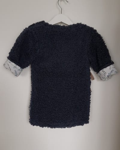 Babybadjasje - Kinderbadjas - badjas - maat 74/80 - ( handgemaakt Sweet Baby Bedstraw )