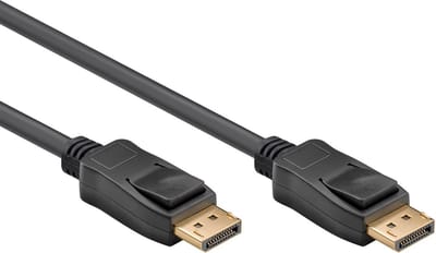 DisplayPort kabel - DP1.4 (8K 60Hz) - CCS aders / zwart - 1 meter