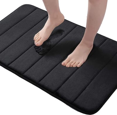 Badmat 60x90 cm - Antislip - Badmat Badkamer - Dikke badmat - Douchemat - Vloermat - Waterabsorberende Badkamermat - Zachte badkamerteppich - Douchemat voor Badkamer - Geschikt voor Douche & Bad