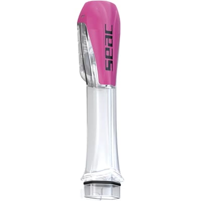 SEAC Libera Unica Magica Snorkel - Transparant met Roze Top