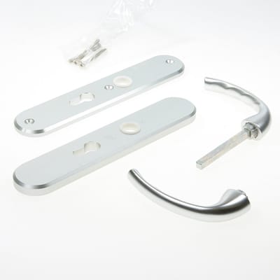 Veiligheidsgarnituur - Aluminium - Aluminium - Hoppe - Hoppe Tokyo SKG*** - PC55 dd 35-40mm