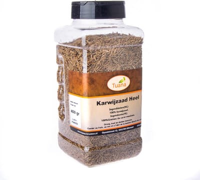 Tuana Kruiden - Karwijzaad Heel - Strooibus 400 Gram - Tuanashop - GP-K-0009