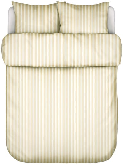 Marc O'Polo Steffe Dekbedovertrek Wood tan - Lits-Jumeaux - 240x200/220 cm