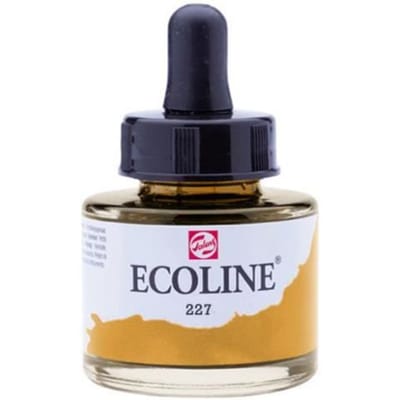 Royal Talens Ecoline liquide aquarelle encre 30 ml Jaune Ocre