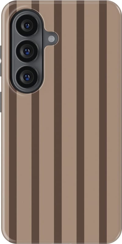 DripCase Gestreept Hoesje Samsung Galaxy S26 | Backcover met Mag | Stripes Motief | Trendy Case Samsung Galaxy S26 met Strepen Truffle Touch