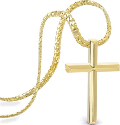 SERASAR Premium ketting voor heren [Loyal] | Roestvrij staal 316L | Waterdicht | Stevige kinketting | Veilige sluiting | Goud | 60 cm | Inclusief sieradendoosje