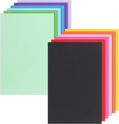Set van 12 A5 Notebooks met 60 Lijnen per Boekje, Kleurrijke Schrijfblokken voor School, Kantoor en Reizen, 14 x 21 cm