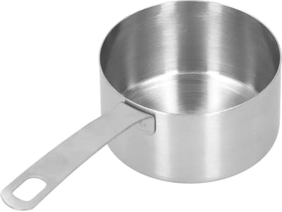 Dailygoody - Roestvrijstalen Maatbeker - Keukenaccessoire - Duurzaam en Veilig - 3/4 Kop Formaat - Ideaal voor Bakken en Koken - Voor Thuischefs
