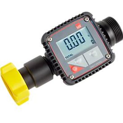Debietmeter, toebehoren voor container-pompset, aansluiting G 1 1/4 inch
