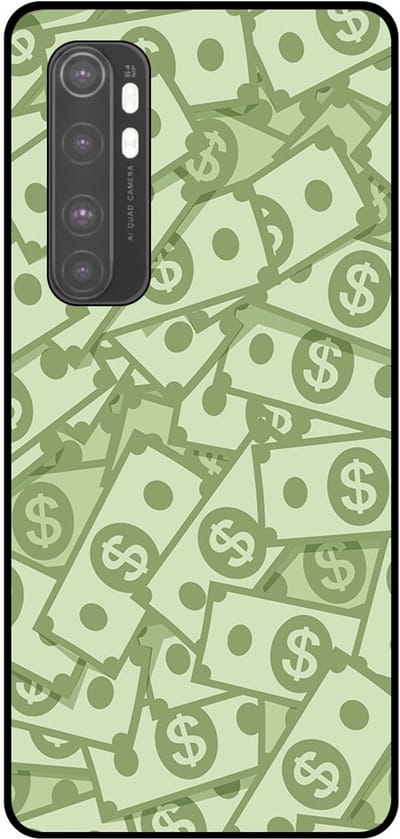 Smartphonica Telefoonhoesje Geschikt voor Xiaomi Mi Note 10 Lite met Geld Opdruk - TPU Backcover Case With Money Design geschikt voor Xiaomi MI Note 10 Lite