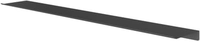 Hotbath &More Shelves - Planchet 80 Cm - Inclusief Bevestigingsrails - Geborsteld Zwart