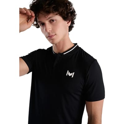 Polo met Mandarin kraag dames Mouratoglou Apparel