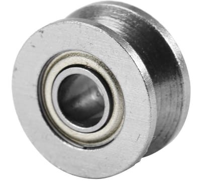 Allecto - V Groove Lager - 10 Stuks - Duurzaam en Betrouwbaar - 4x13x6 mm - Hoogwaardige Kogellagers - Geschikt voor Rail Systemen