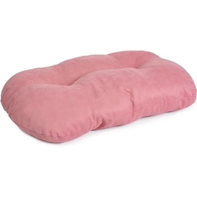 Duvoplus - Dierenkussen - Hond - Kussen Rechthoekig Velvet S - 56x40x13cm Roze - 1st