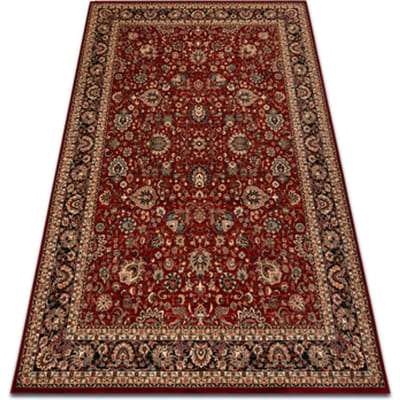 Kleden Rugsx Wollen tapijt KASHQAI 4362 300 ornament bordeaux 67x130 cm