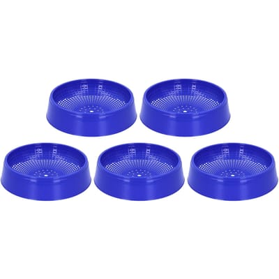 5 STUKS Vogel Broednesten Uitbroeddoos Plastic Vogelkooi Buitendecoratie voor Duiven blue