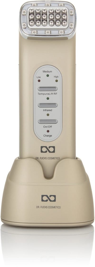 Dr Fuchs Tempura Lift RF - Huidverjongingsapparaat - Skin Care - Rood licht therapie - Facelift Apparaat - Professionele Anti Aging Radiofrequentie Behandeling voor Thuis - Microcurrent - Ultrasound