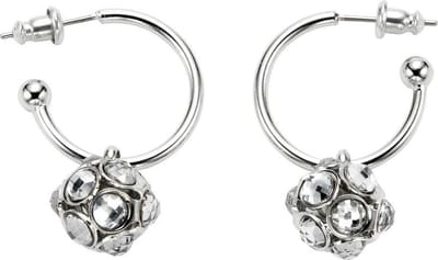 Behave - Oorbellen - Dames - Zilverkleur - Trendy - Met Hanger