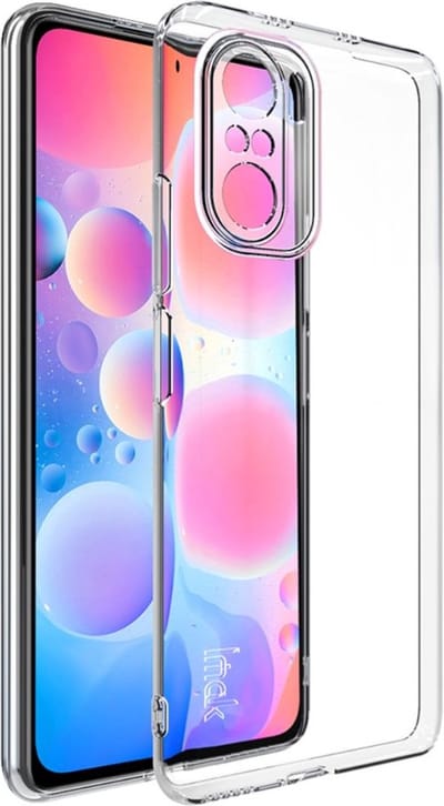 IMAK UX-5 Xiaomi Poco F3/Mi 11i Hoesje Flexibel en Dun TPU Transparant