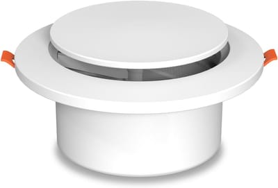 Afvoerput Roosters Ventilatierooster 150mm ABS Verdikte Wand voor Badkamer Slaapkamer Kantoor