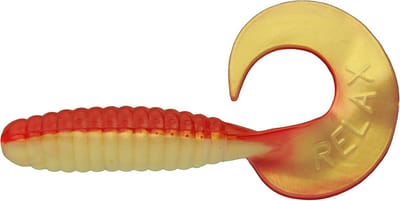 Rubberen Kunstaas - Twister Lokaas - Roofvis Vissen - Levensgetrouwe Actie - 125 cm - Rood Wit
