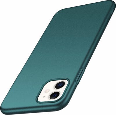 ShieldCase Ultra thin case geschikt voor Apple iPhone 12 / 12 Pro - 6.1 inch - groen - Stijlvolle en Dunne Cover - Slank en Lichtgewicht Hoesje - Flexibele en Slanke Case - Lichtgewicht Telefoonhoes