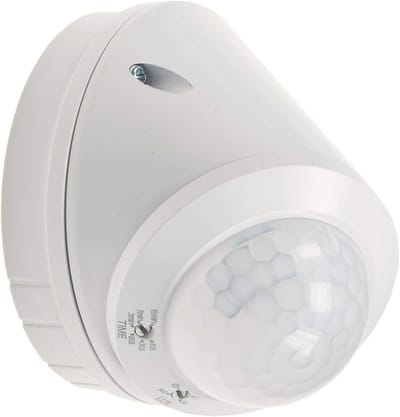 Bewegingsmelder voor Wand- en Plafondmontage - IP65, Infrarood, 360 Graden LED-Sensor, Instelbare Tijd
