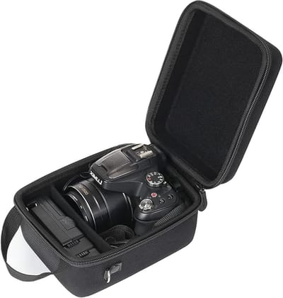 Draagbare harde tas voor Panasonic Lumix FZ82/DC-FZ82/DC-FZ83 digitale camera's, bescherming, stevig en compact