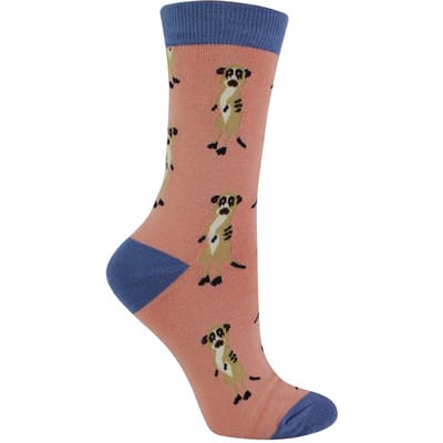 1 Verpakking Dames Novelty Dierenpatroon Bamboosokken