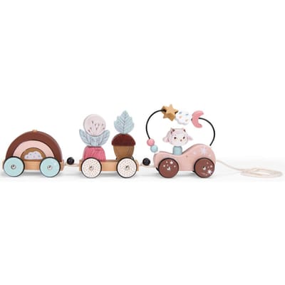 Moulin Roty houten trein op wielen Apres la Pluie 10+ mnd