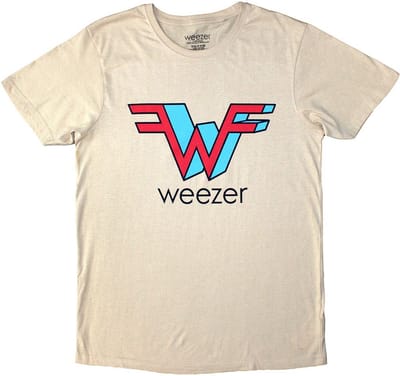 Weezer - W Heren T-shirt - XL - Beige