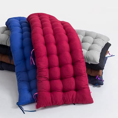Bankkussen Buiten - Terraskussen - Comfortabel Zitten - Met Strikbanden - 160 x 45 cm - Beige