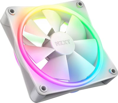 NZXT F120 RGB DUO - White - Case ventilator - 120mm - Wit - 29 dBA